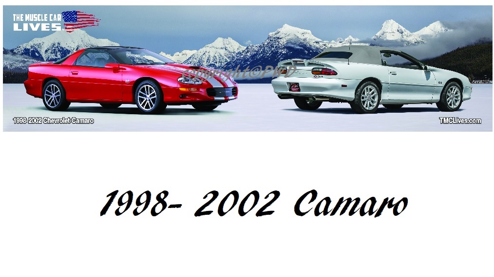 Tribute Series Desk Mat: 1998-02 Camaro (#65)